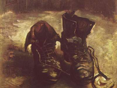 © Les godillots (1886) par Vincent van Gogh @wikipedia